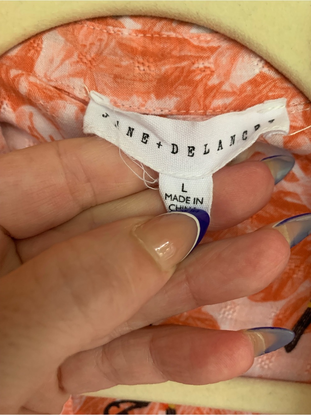 Jane and Delancey Tropical Toucan Print Long Sleeve Top - Picture 4 of 4